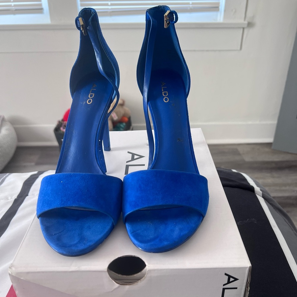 Aldo Vibrant Blue Women's Heels